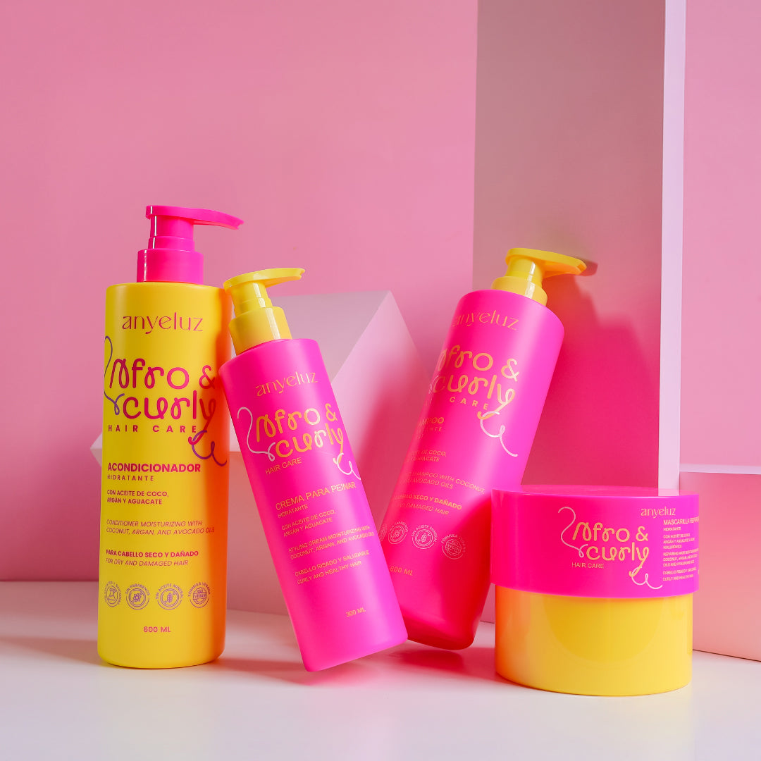 Shampoo hidratante afro & curly Anyeluz
