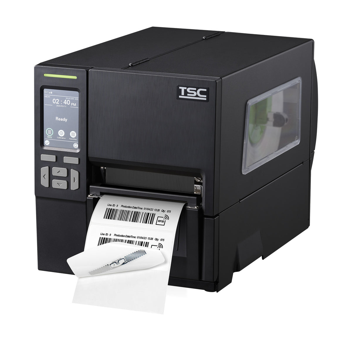 MB241T thermal label transfer printer, 2