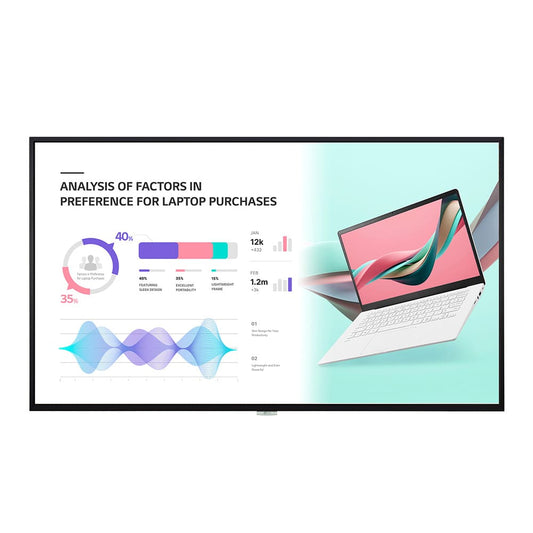 MONITOR 65QM 3840X2160 PROFESIONAL 24X7