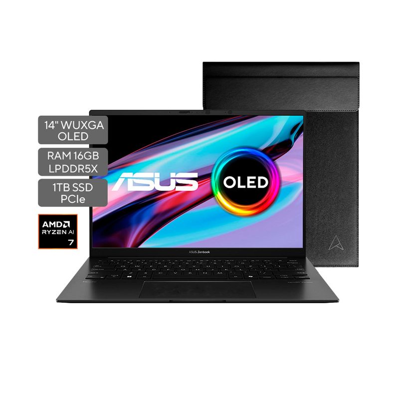 ASUS Zenbook 14 -ql125 Ryzen ai 7-445 14 OLED 16GB 512GB