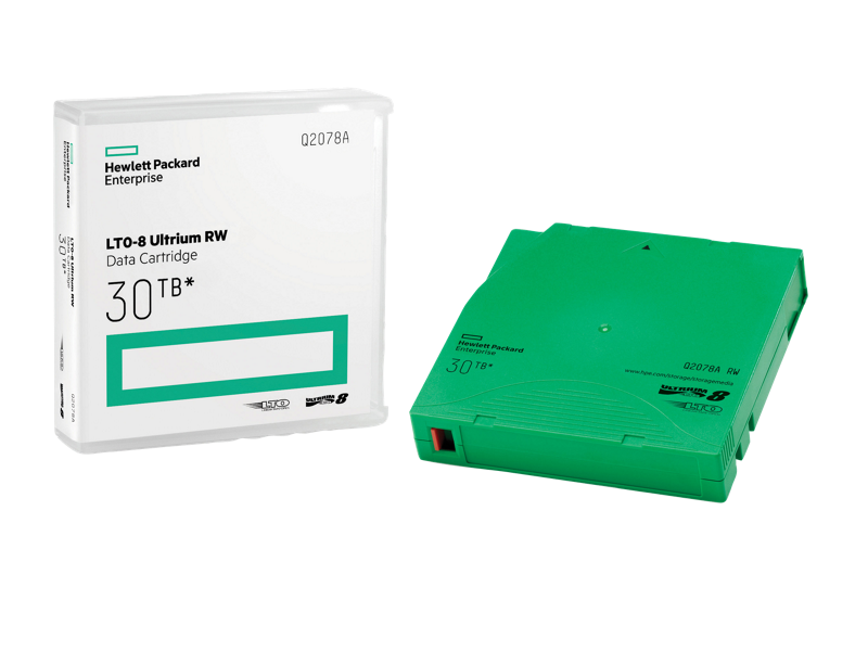 HPE LTO-8 30TB RW Data Cartridge