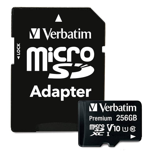 256GB Premium microSDXC Memory Card with