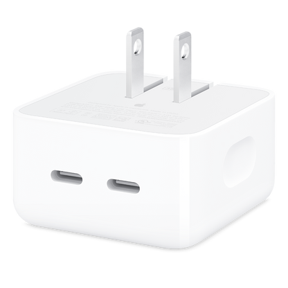 35W Dual USB-C Port Compact Power Adapte