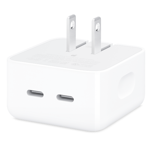 35W Dual USB-C Port Compact Power Adapte