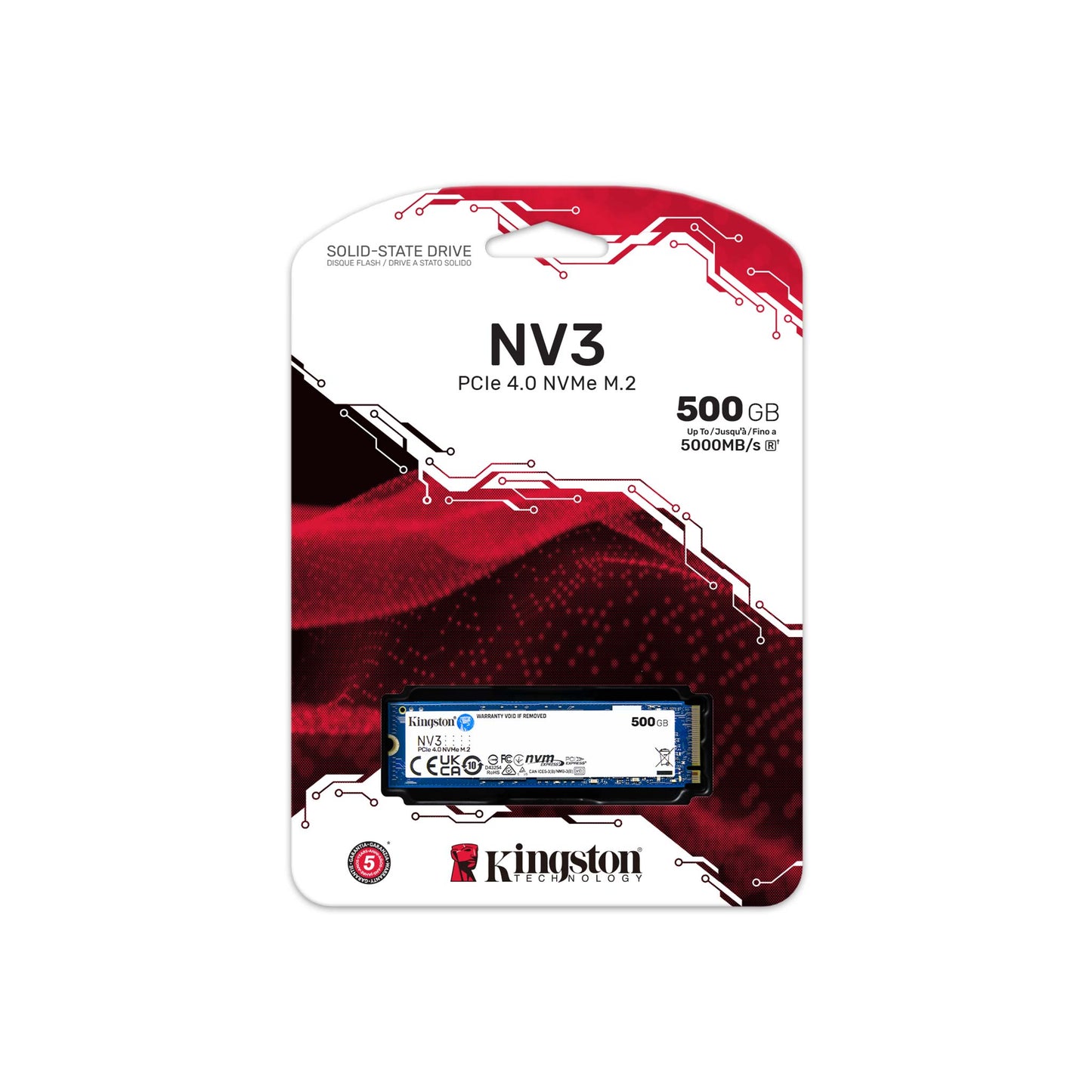 500G NV3 M.2 2280 PCIe 4.0 NVMe SSD