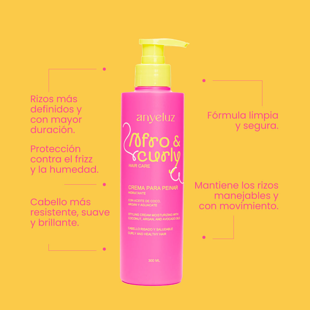 Shampoo hidratante afro & curly Anyeluz