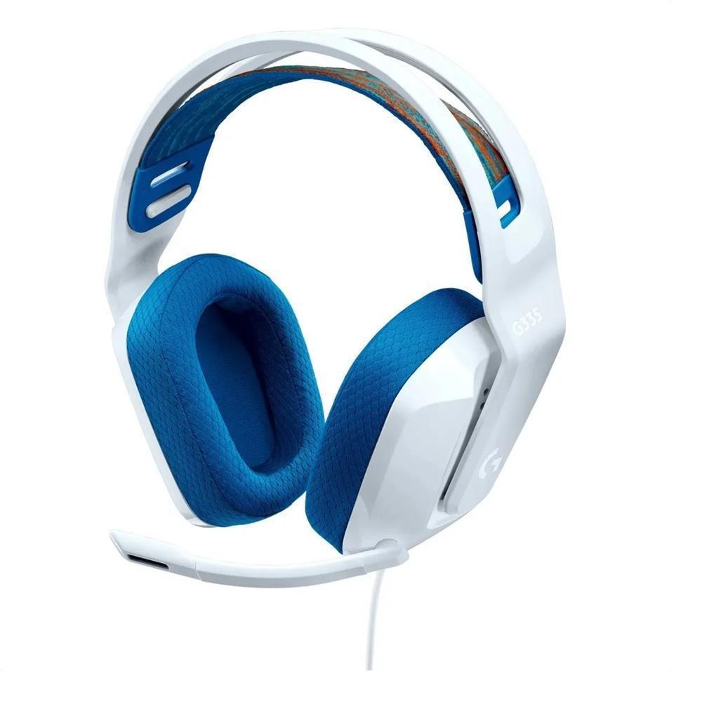 G335 Wired Gaming Headset- White