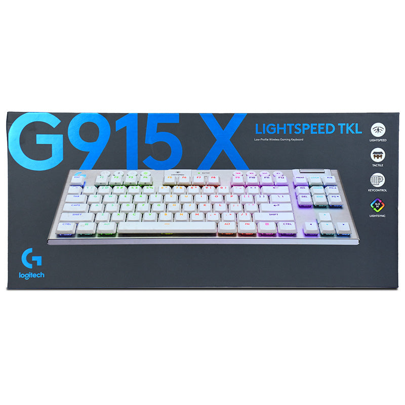 G915 X LIGHTSPEED TKL - Tactile White Ga