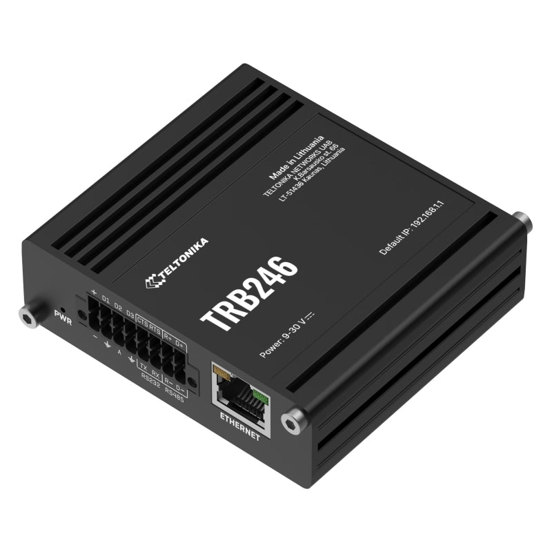 TRB246 LTE CAT 4 + RJ45 + GNSS + RS232 +