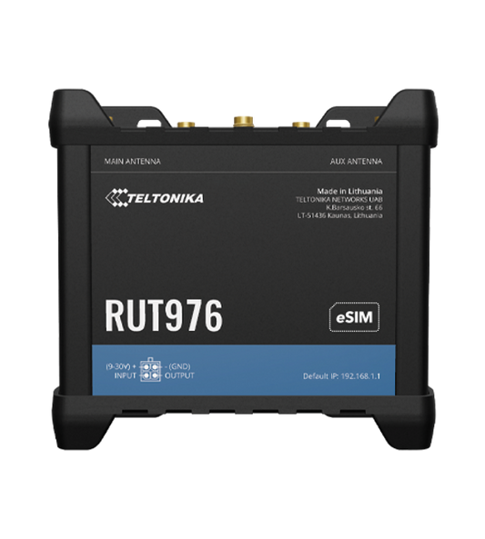 RUT976 Fast Ethernet + WiFi + 5G RedCap