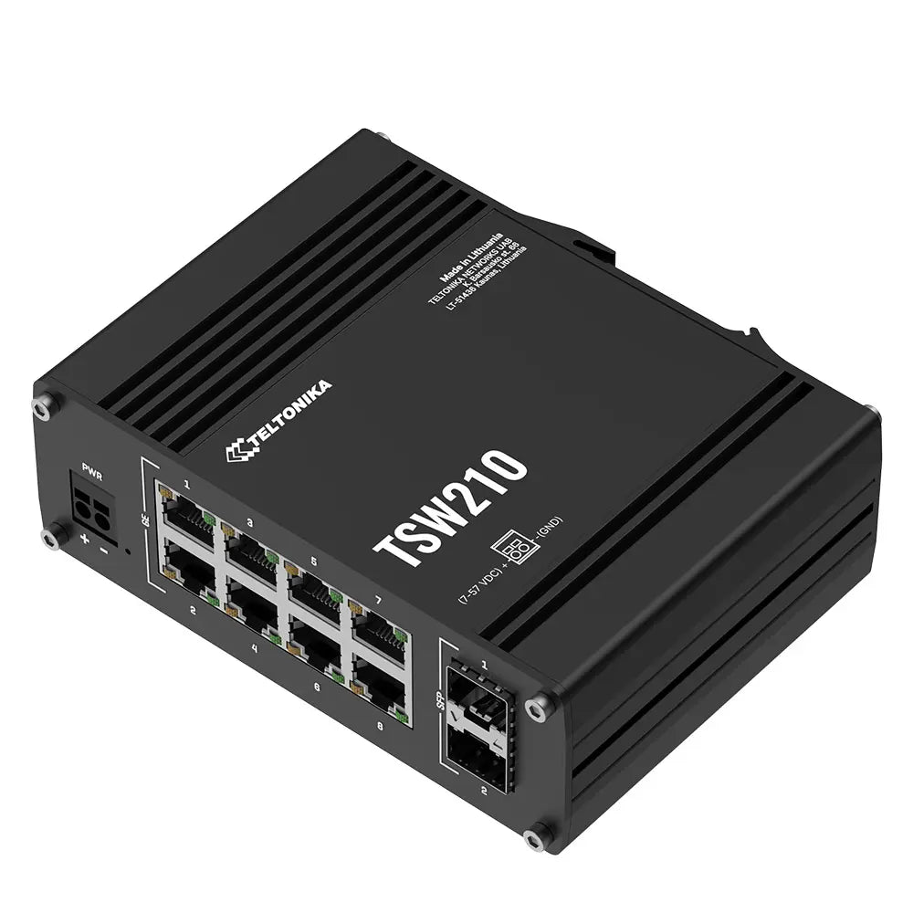 Switch TSW210 8 puertos Ethernet 1Gbps +