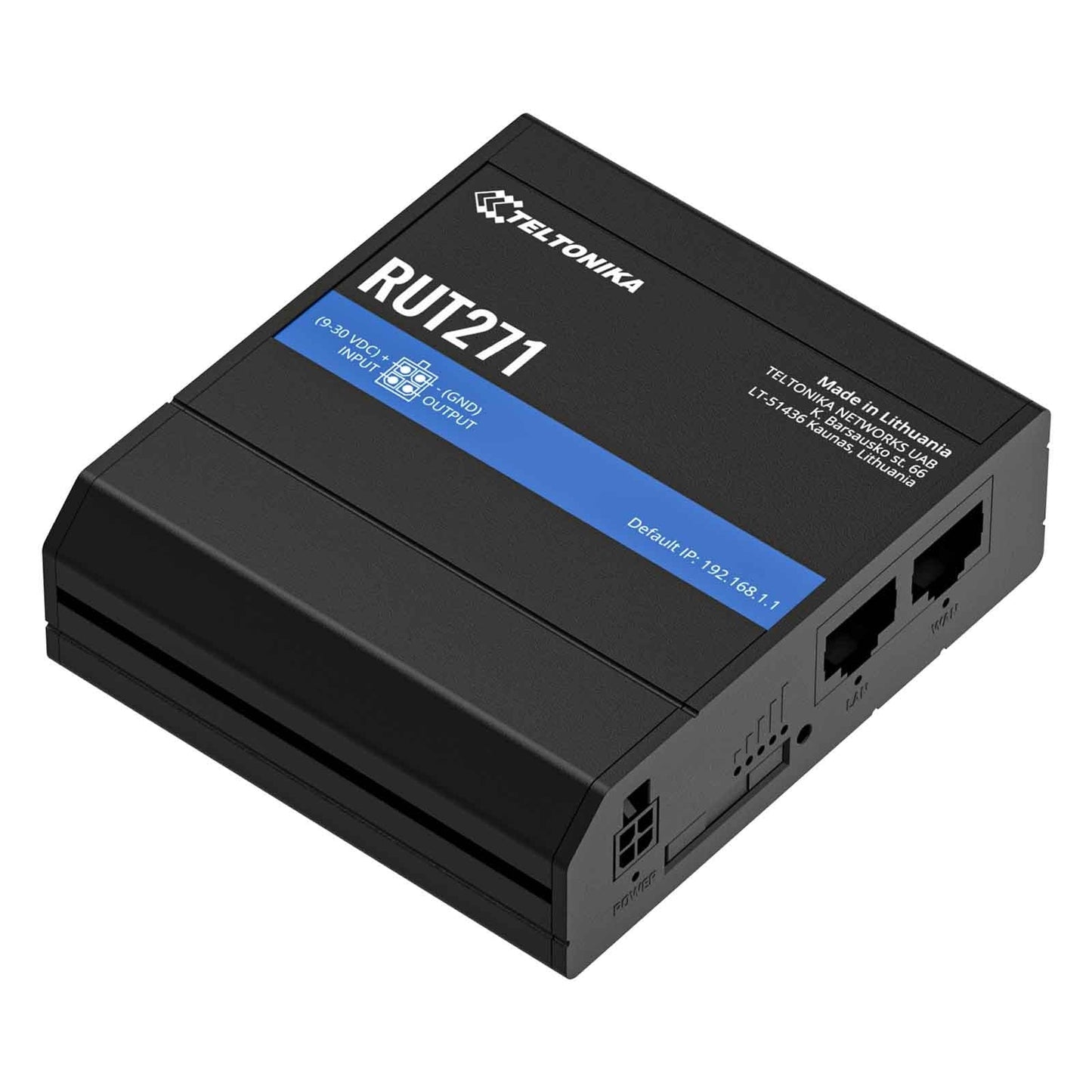 RUT271 Fast Ethernet + WiFi + 5G RedCap