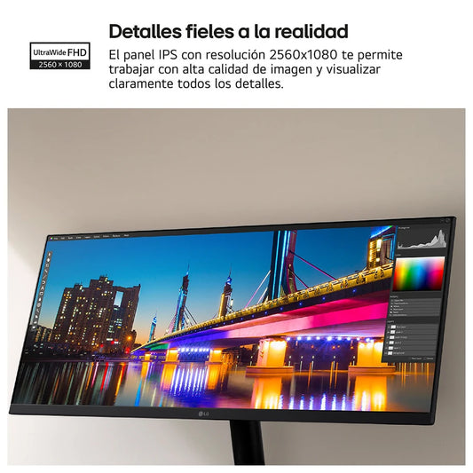 Monitor Ultrawide 29 in Tipo Panel IPS F