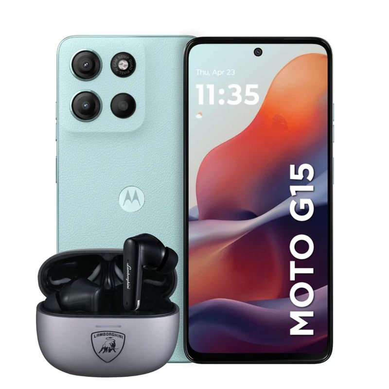Moto G15 4GB/512GB Celeste