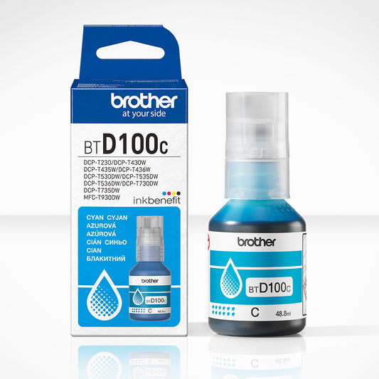 Brother BTD100C Ink Bottle