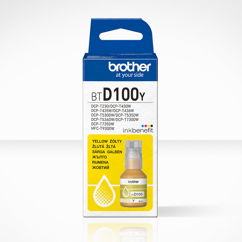 Brother BTD100Y Ink Bottle