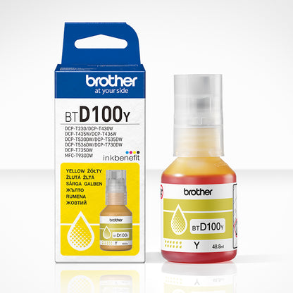 Brother BTD100Y Ink Bottle