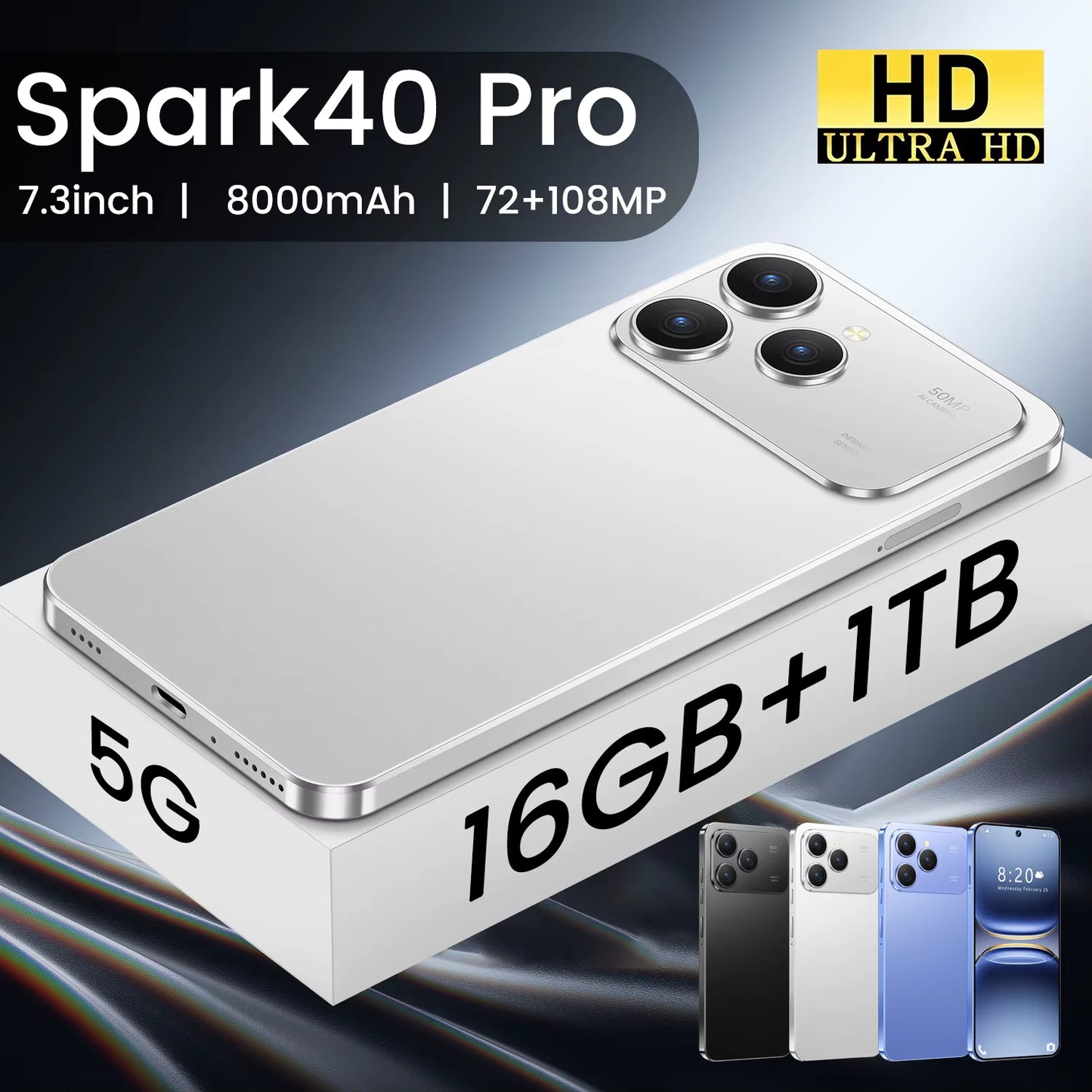 SPARK 40 PRO 256GB 8+8RAM