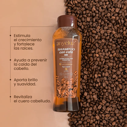 Shampoo con café Anyeluz