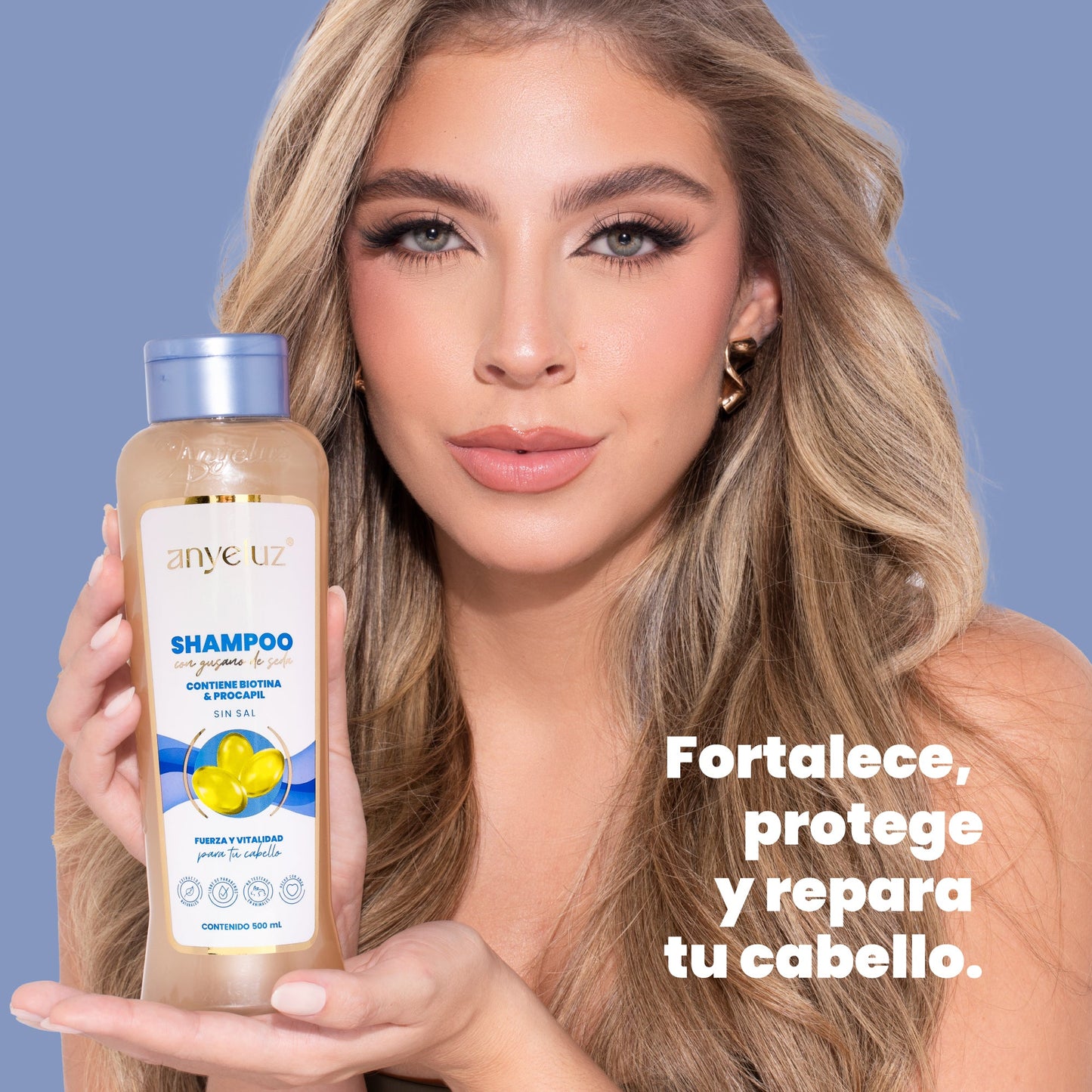 Shampoo gusano de seda Anyeluz