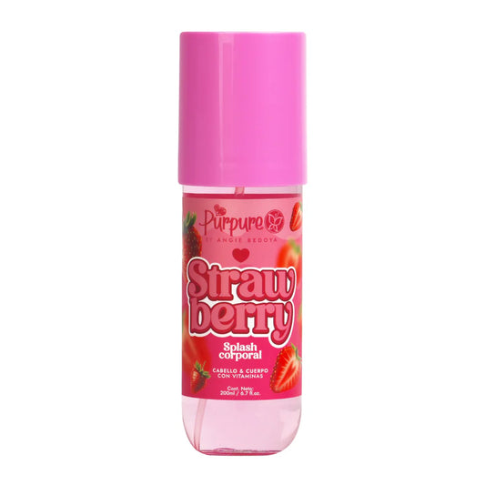 Splash strawberry Purpure