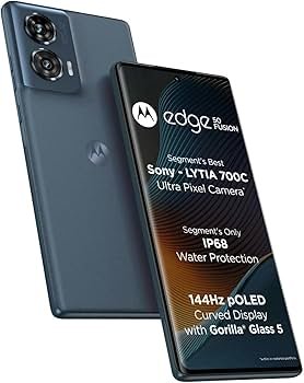 Motorola Edge 50 Fusion 5G (Forest Blue, 12GB RAM, 256GB Storage ... - Imagen 1