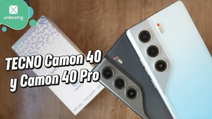TECNO Camon 40 and Camon 40 Pro | Unboxing in Spanish - YouTube - Imagen 1