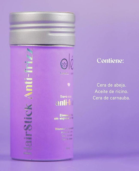 Cera capilar anti-frizz traslucido