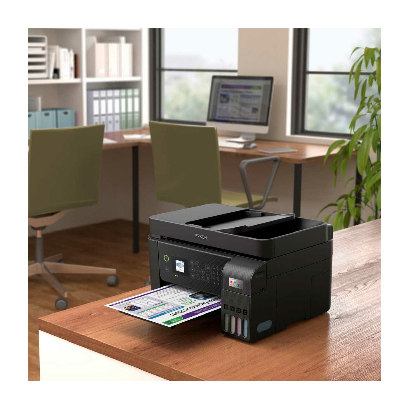 Impresora multifuncional 4 en 1 Epson EcoTank L5290