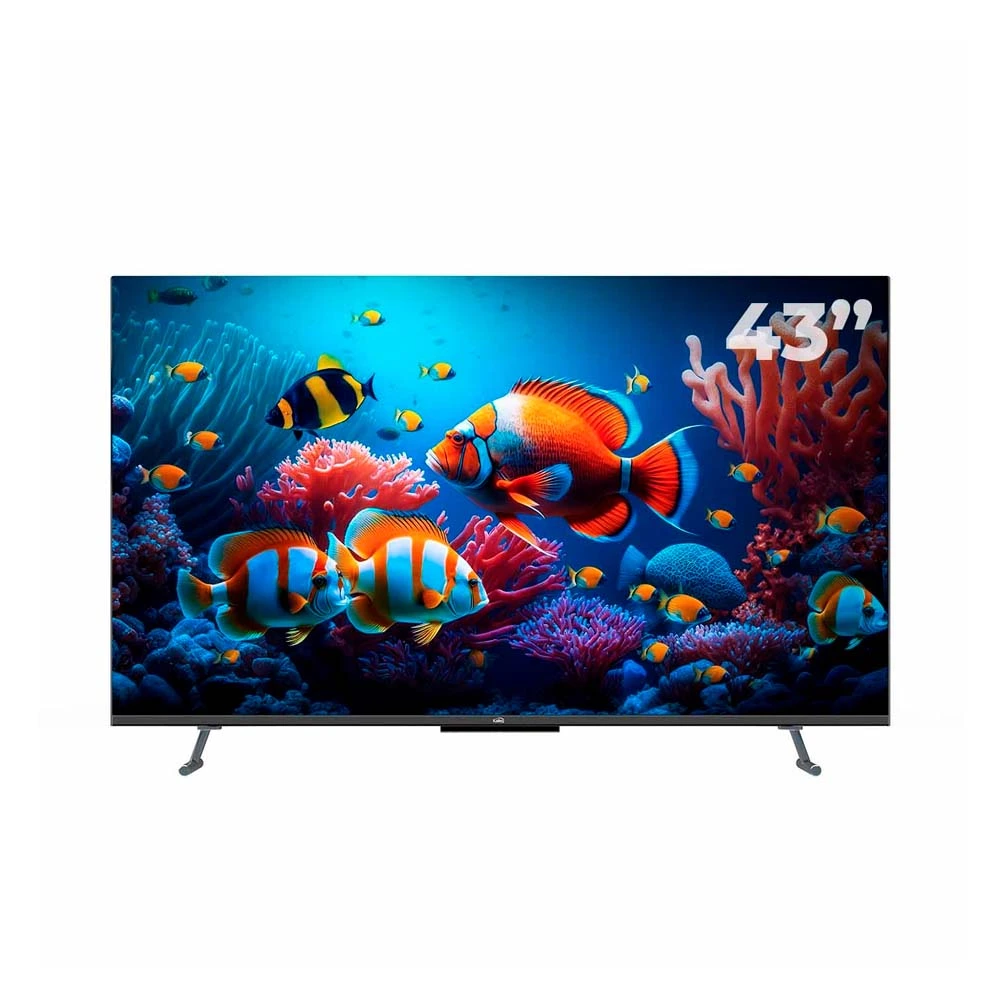 TV KALLEY 43 Pulgadas 4K-UHD QLED Smart TV Google - BG Inversiones
